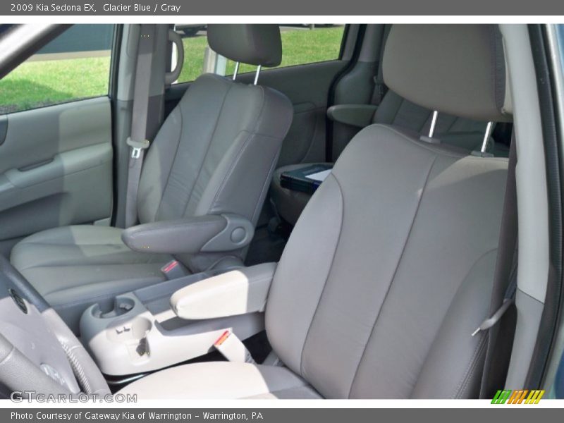Glacier Blue / Gray 2009 Kia Sedona EX