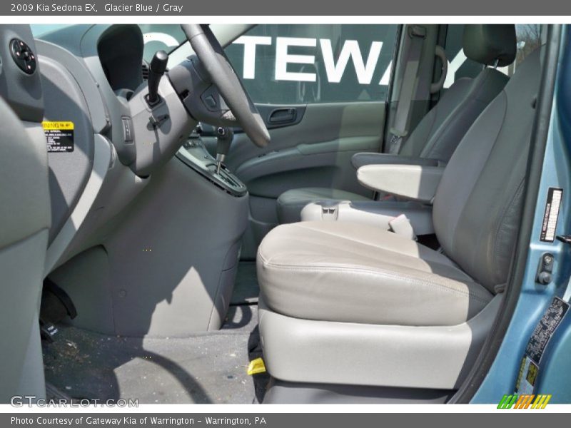 Glacier Blue / Gray 2009 Kia Sedona EX