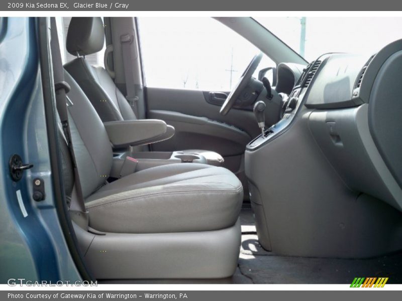 Glacier Blue / Gray 2009 Kia Sedona EX
