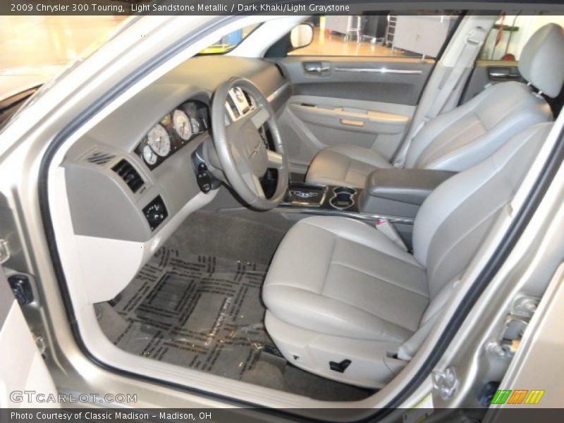 Light Sandstone Metallic / Dark Khaki/Light Graystone 2009 Chrysler 300 Touring