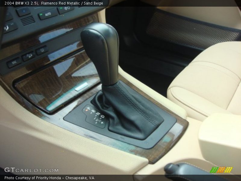 Flamenco Red Metallic / Sand Beige 2004 BMW X3 2.5i