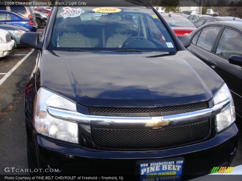 Black / Light Gray 2008 Chevrolet Equinox LS