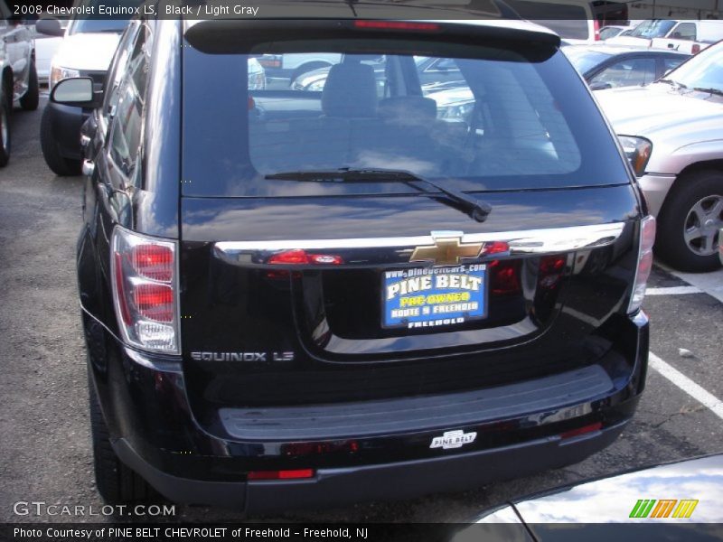 Black / Light Gray 2008 Chevrolet Equinox LS
