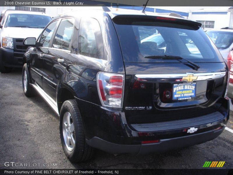 Black / Light Gray 2008 Chevrolet Equinox LS