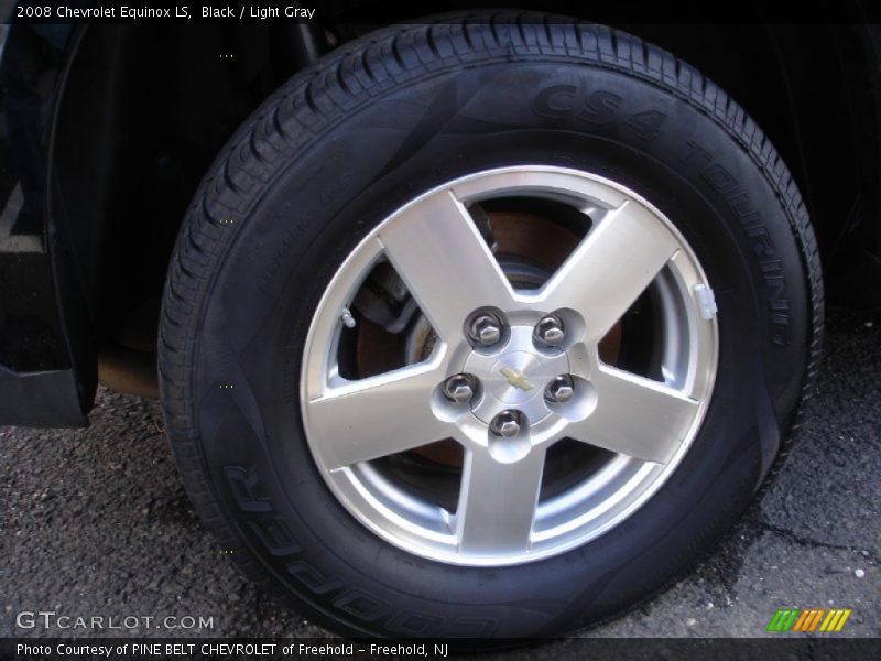 Black / Light Gray 2008 Chevrolet Equinox LS