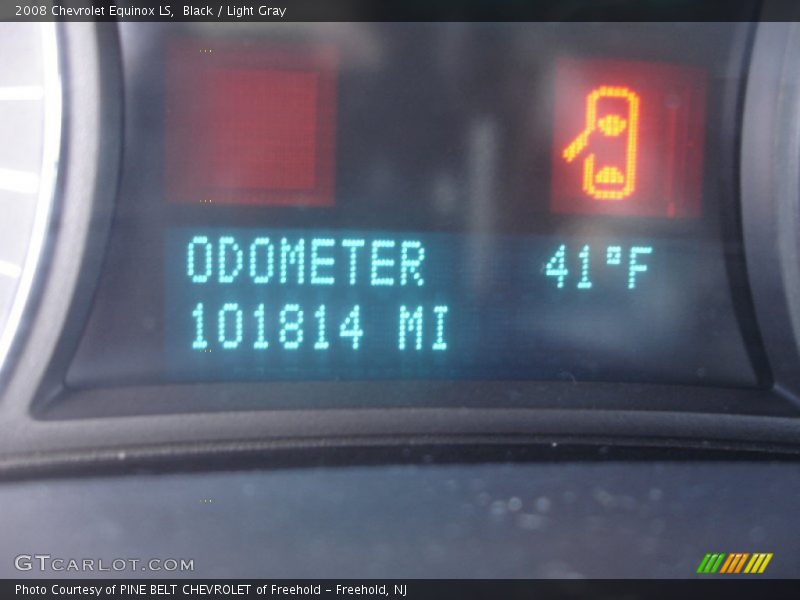 Black / Light Gray 2008 Chevrolet Equinox LS