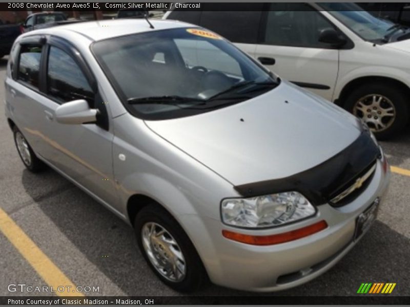 Cosmic Silver Metallic / Charcoal 2008 Chevrolet Aveo Aveo5 LS