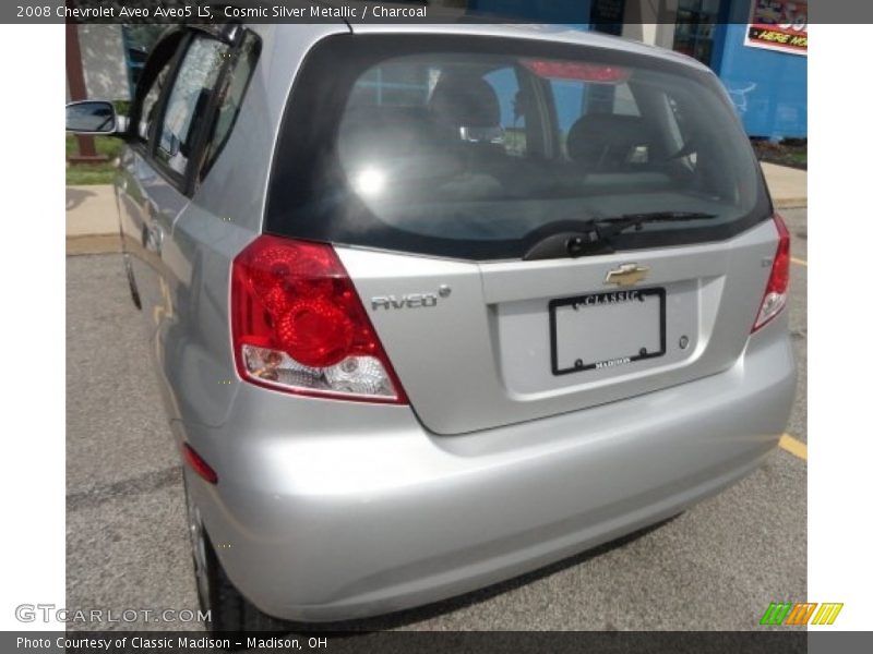 Cosmic Silver Metallic / Charcoal 2008 Chevrolet Aveo Aveo5 LS