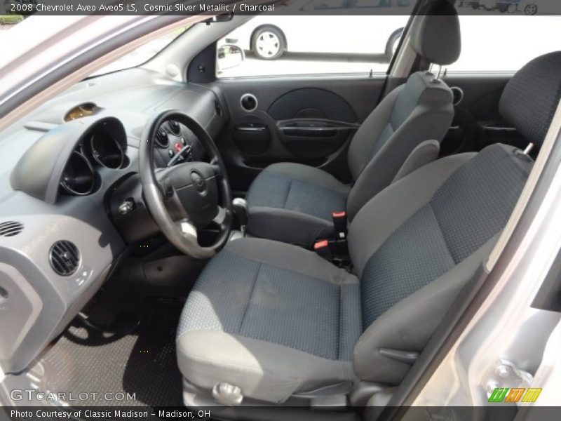 Cosmic Silver Metallic / Charcoal 2008 Chevrolet Aveo Aveo5 LS