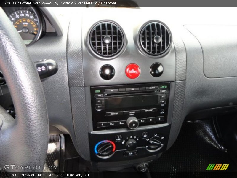 Cosmic Silver Metallic / Charcoal 2008 Chevrolet Aveo Aveo5 LS