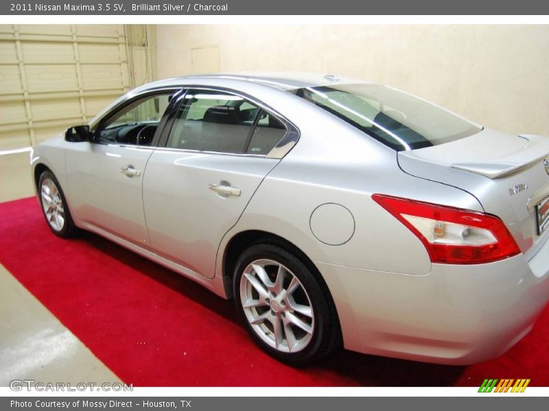 Brilliant Silver / Charcoal 2011 Nissan Maxima 3.5 SV