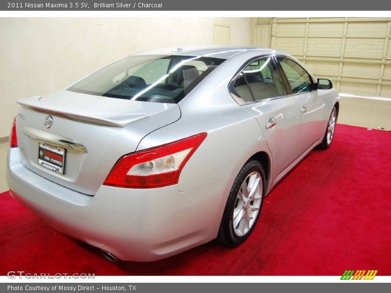 Brilliant Silver / Charcoal 2011 Nissan Maxima 3.5 SV
