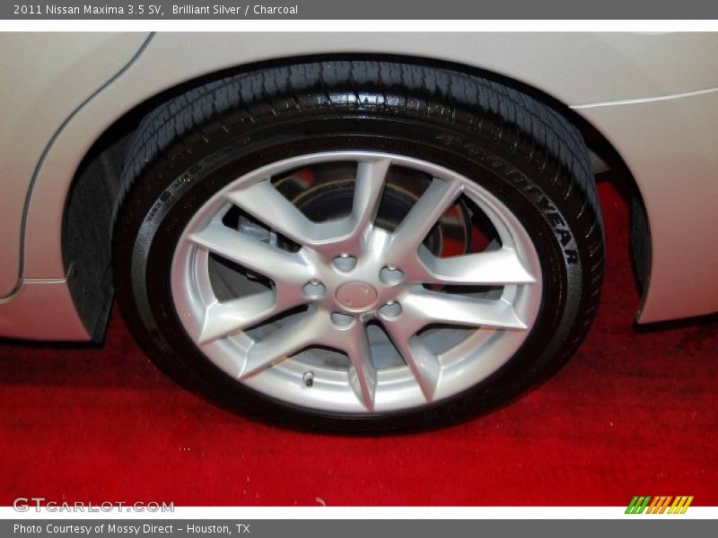 Brilliant Silver / Charcoal 2011 Nissan Maxima 3.5 SV