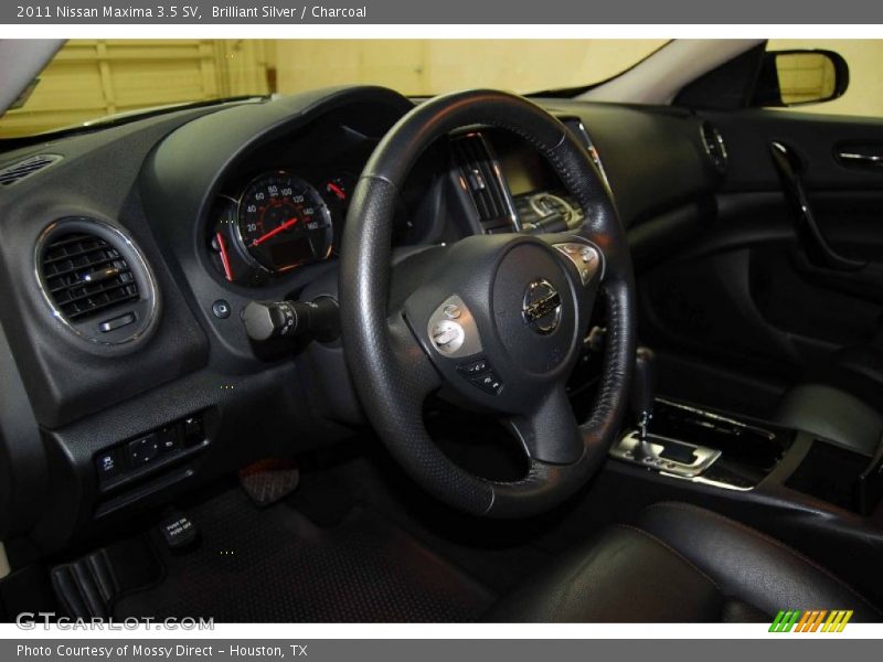 Brilliant Silver / Charcoal 2011 Nissan Maxima 3.5 SV