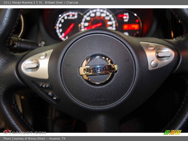 Brilliant Silver / Charcoal 2011 Nissan Maxima 3.5 SV