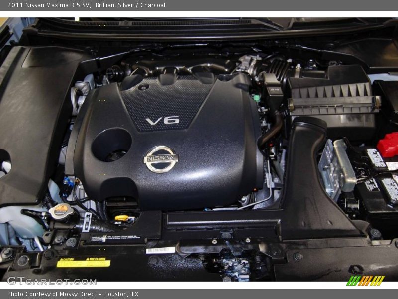 Brilliant Silver / Charcoal 2011 Nissan Maxima 3.5 SV