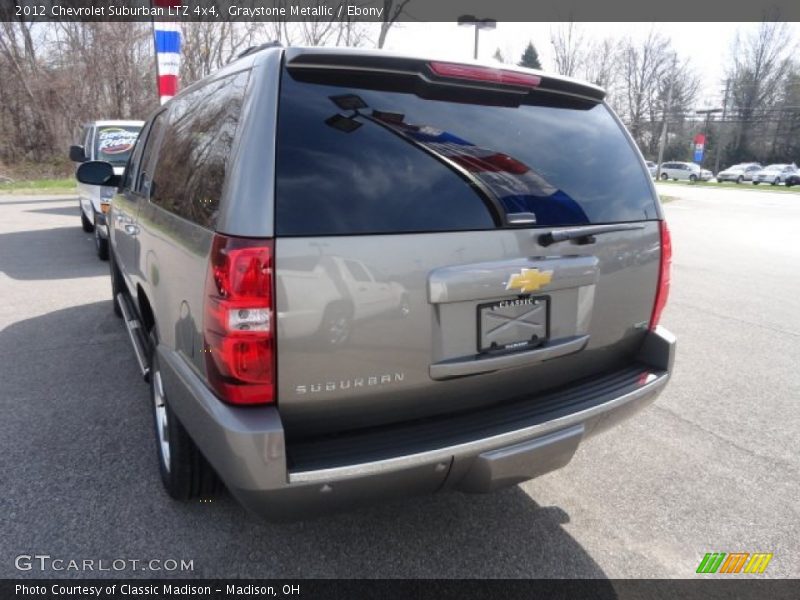 Graystone Metallic / Ebony 2012 Chevrolet Suburban LTZ 4x4