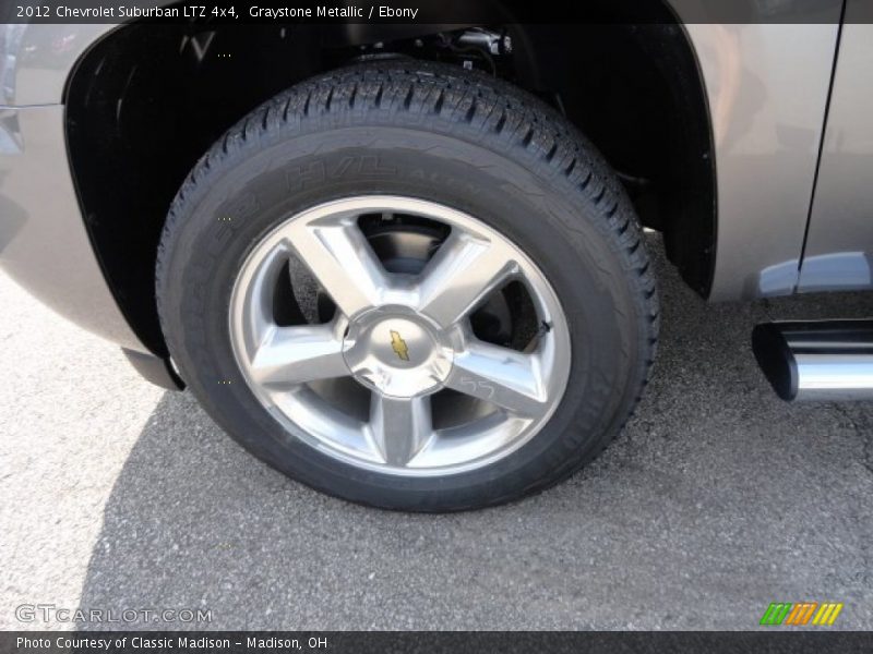 Graystone Metallic / Ebony 2012 Chevrolet Suburban LTZ 4x4