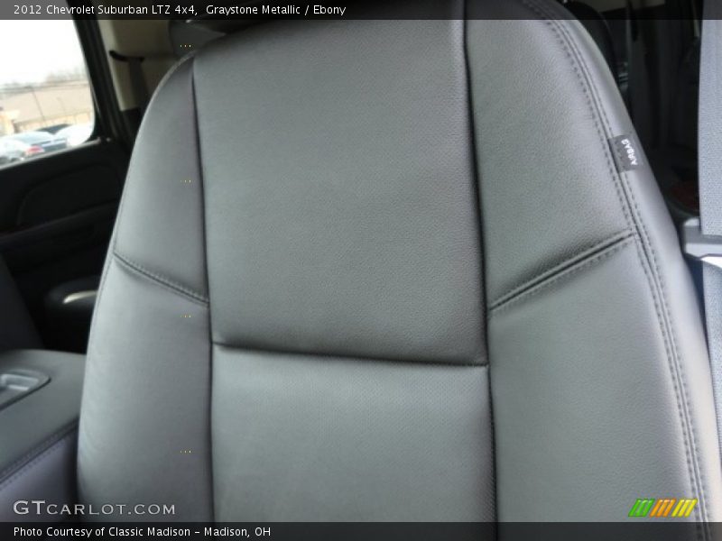 Graystone Metallic / Ebony 2012 Chevrolet Suburban LTZ 4x4
