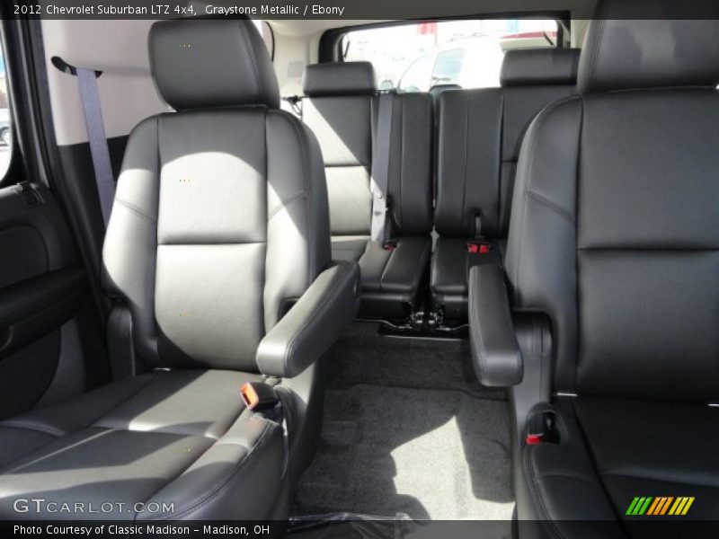 Graystone Metallic / Ebony 2012 Chevrolet Suburban LTZ 4x4