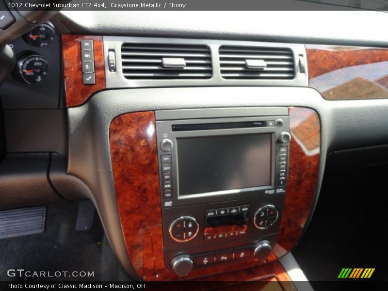 Graystone Metallic / Ebony 2012 Chevrolet Suburban LTZ 4x4
