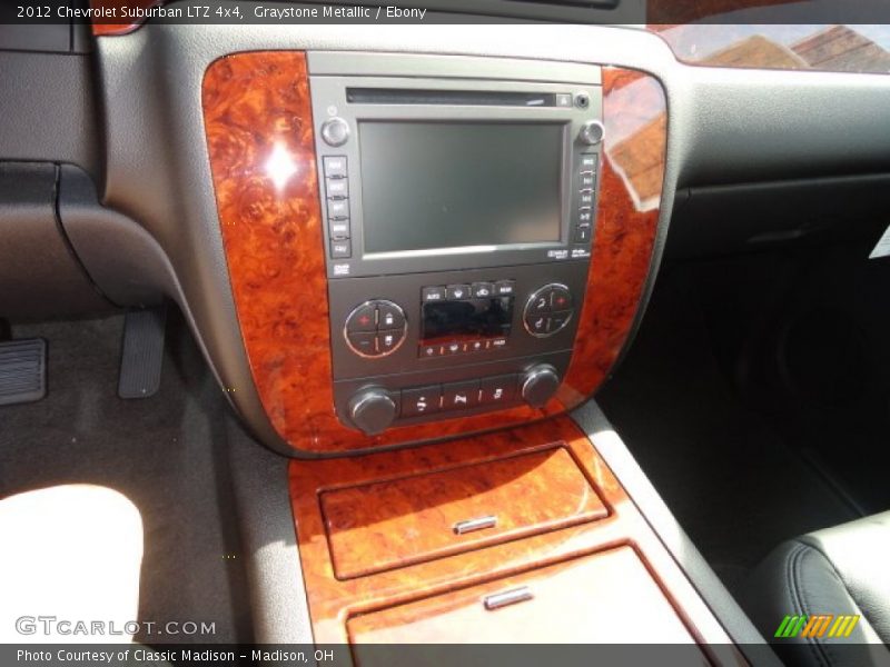 Graystone Metallic / Ebony 2012 Chevrolet Suburban LTZ 4x4