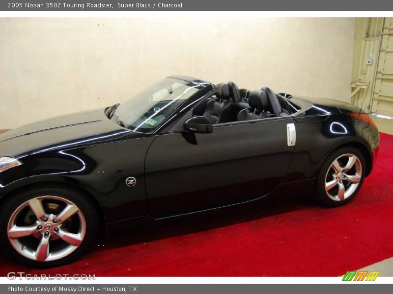 Super Black / Charcoal 2005 Nissan 350Z Touring Roadster
