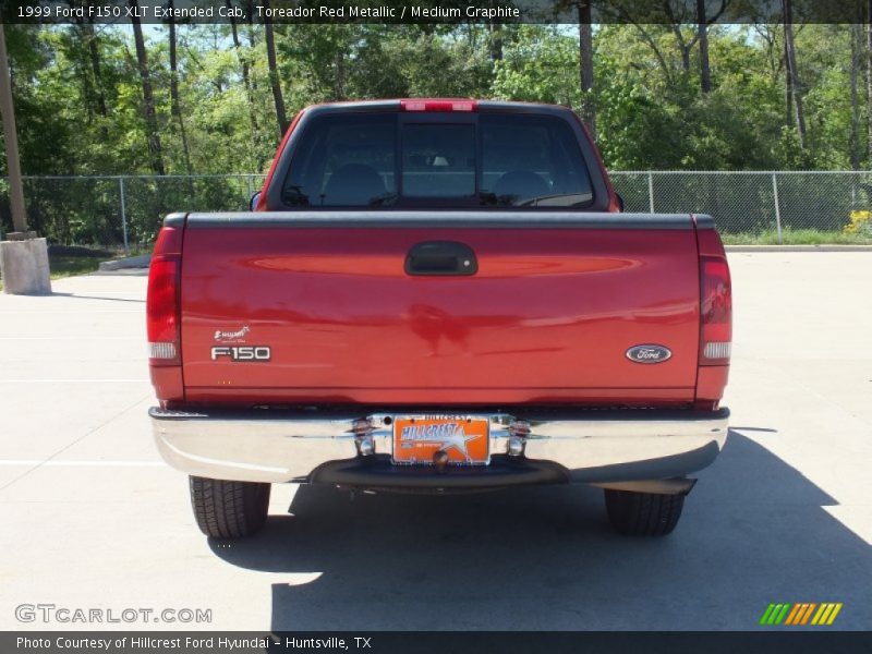 Toreador Red Metallic / Medium Graphite 1999 Ford F150 XLT Extended Cab