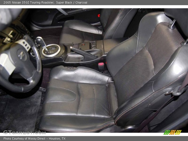 Super Black / Charcoal 2005 Nissan 350Z Touring Roadster