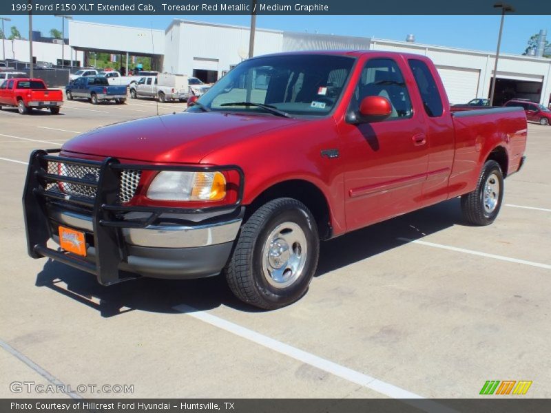 Toreador Red Metallic / Medium Graphite 1999 Ford F150 XLT Extended Cab