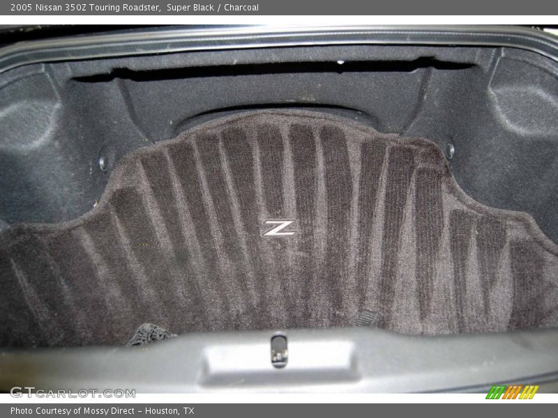 Super Black / Charcoal 2005 Nissan 350Z Touring Roadster