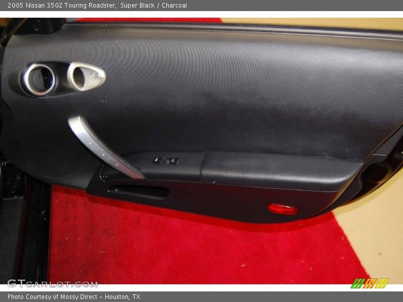 Super Black / Charcoal 2005 Nissan 350Z Touring Roadster