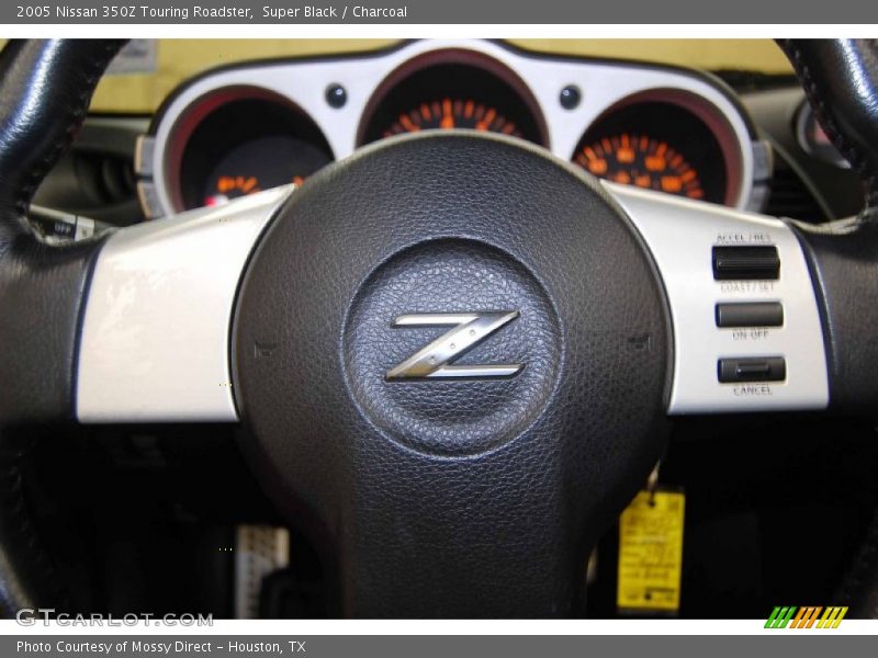 Super Black / Charcoal 2005 Nissan 350Z Touring Roadster