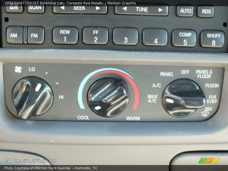 Toreador Red Metallic / Medium Graphite 1999 Ford F150 XLT Extended Cab