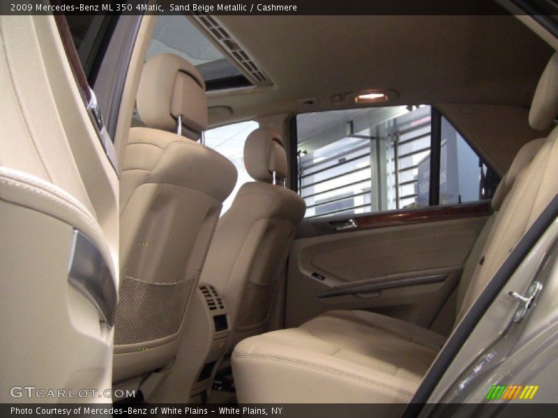 Sand Beige Metallic / Cashmere 2009 Mercedes-Benz ML 350 4Matic