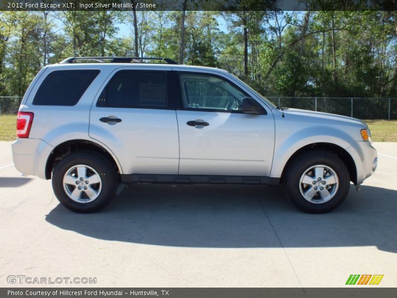 Ingot Silver Metallic / Stone 2012 Ford Escape XLT
