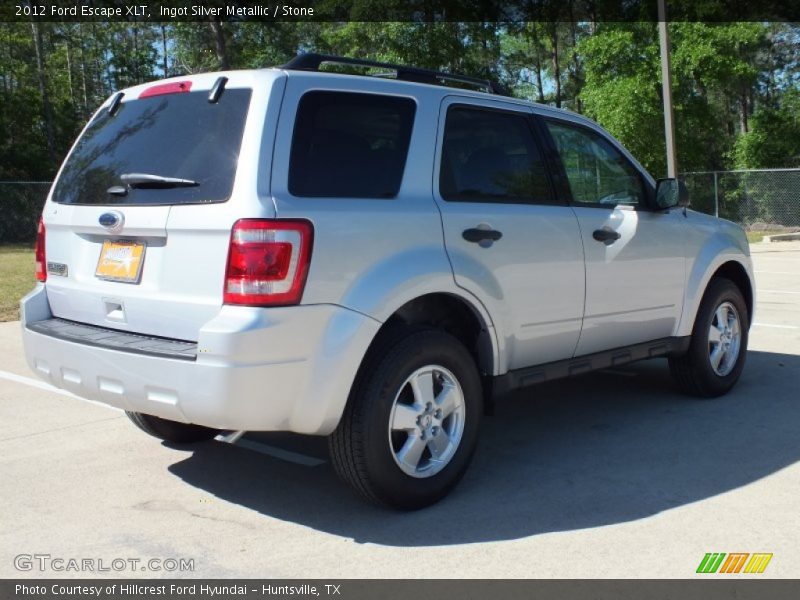 Ingot Silver Metallic / Stone 2012 Ford Escape XLT