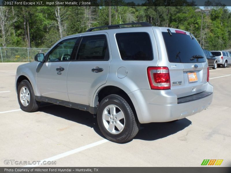 Ingot Silver Metallic / Stone 2012 Ford Escape XLT