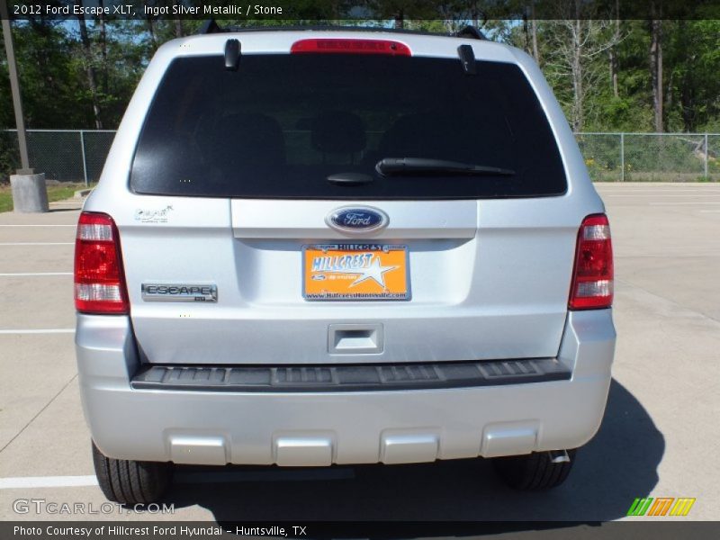 Ingot Silver Metallic / Stone 2012 Ford Escape XLT