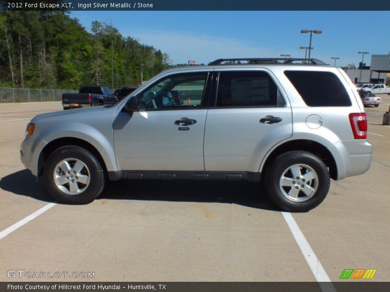 Ingot Silver Metallic / Stone 2012 Ford Escape XLT