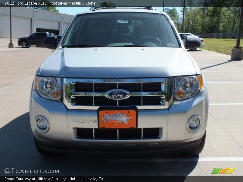 Ingot Silver Metallic / Stone 2012 Ford Escape XLT