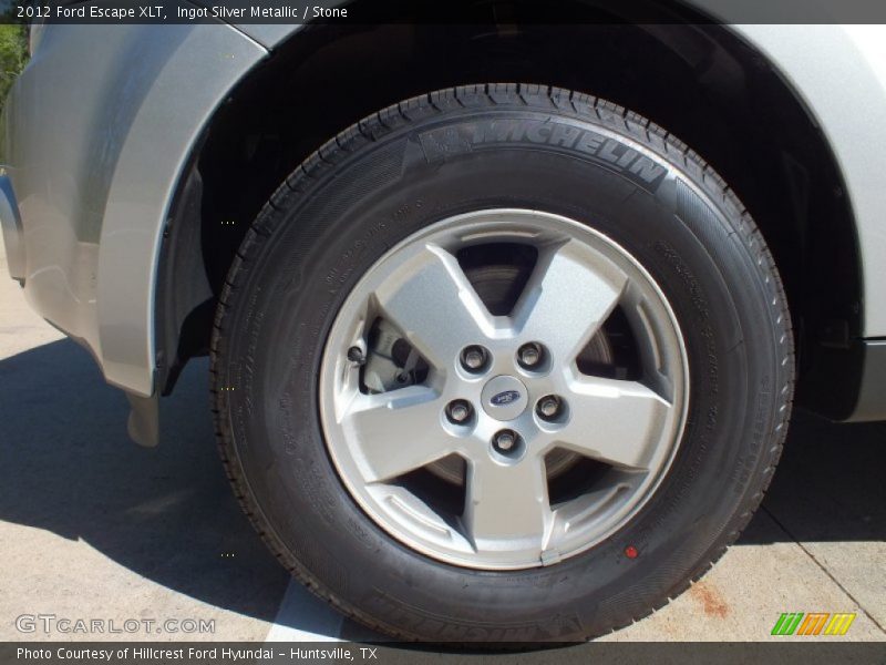 Ingot Silver Metallic / Stone 2012 Ford Escape XLT