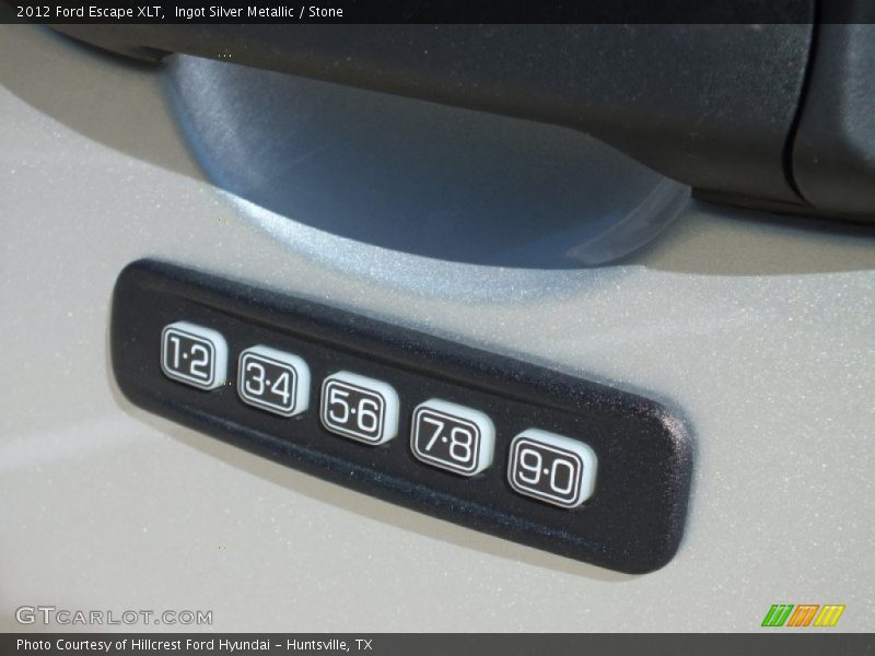 Ingot Silver Metallic / Stone 2012 Ford Escape XLT