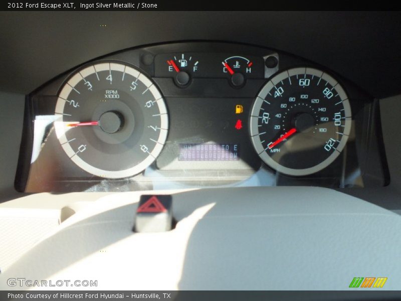 Ingot Silver Metallic / Stone 2012 Ford Escape XLT