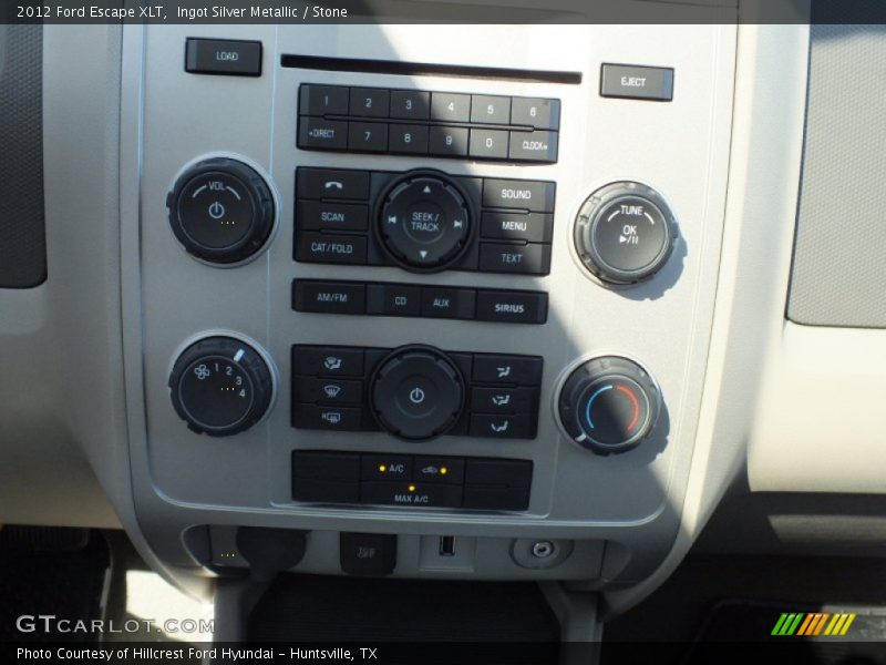 Ingot Silver Metallic / Stone 2012 Ford Escape XLT