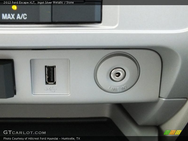 Ingot Silver Metallic / Stone 2012 Ford Escape XLT