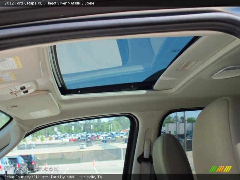 Ingot Silver Metallic / Stone 2012 Ford Escape XLT
