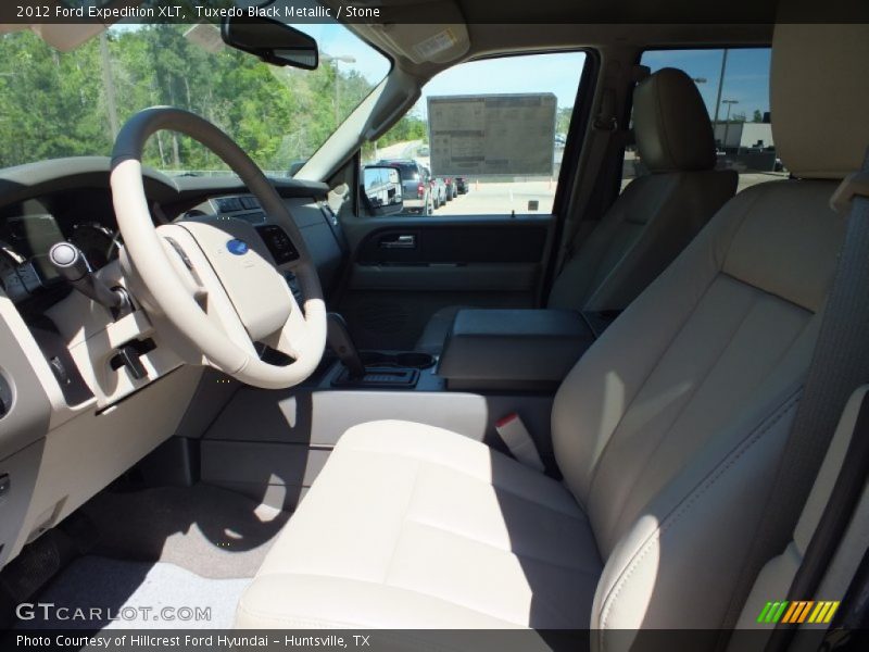 Tuxedo Black Metallic / Stone 2012 Ford Expedition XLT