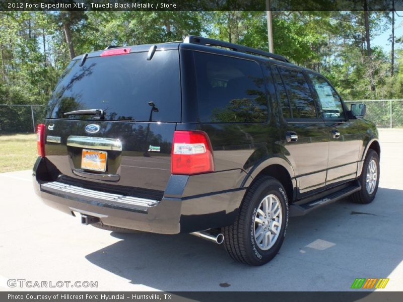 Tuxedo Black Metallic / Stone 2012 Ford Expedition XLT