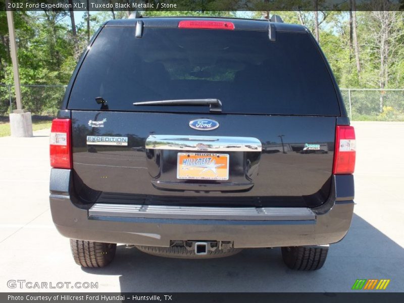 Tuxedo Black Metallic / Stone 2012 Ford Expedition XLT